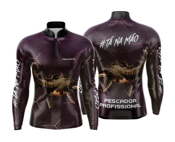 Arte Vetor Camisa Pesca Esportiva