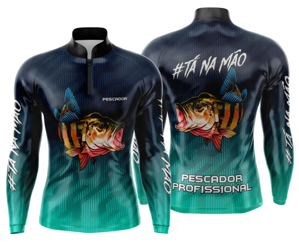 Arte Vetor Camisa Pesca Esportiva
