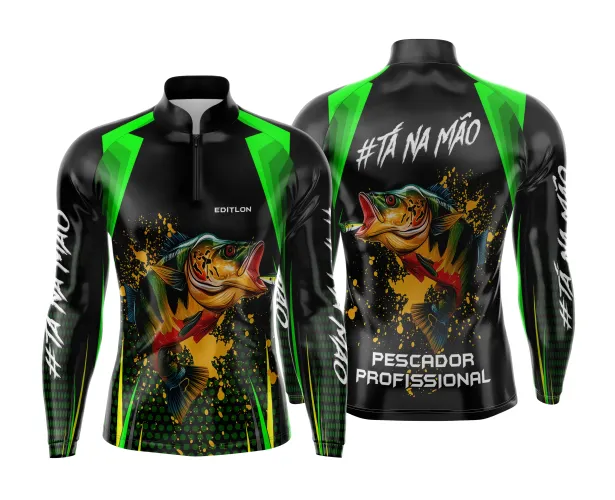 Arte Vetor Camisa Pesca Esportiva