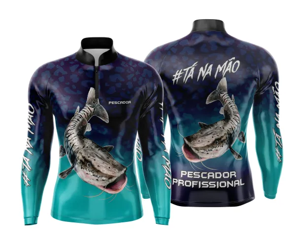 Arte Vetor Camisa Pesca Esportiva