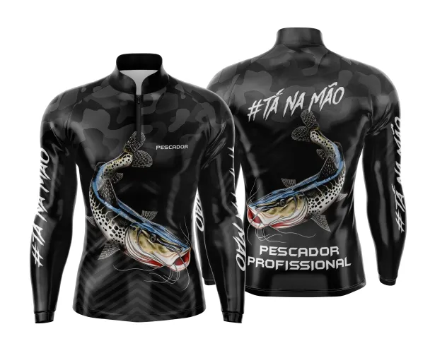 Arte Vetor Camisa Pesca Esportiva