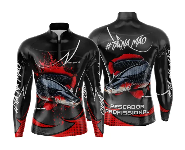 Arte Vetor Camisa Pesca Esportiva