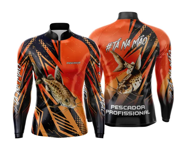 Arte Vetor Camisa Pesca Esportiva