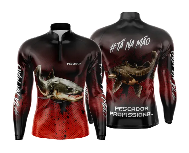 Arte Vetor Camisa Pesca Esportiva