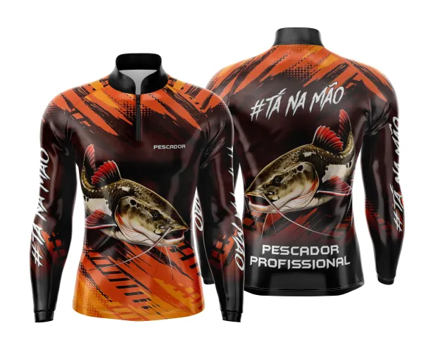 Arte Vetor Camisa Pesca Esportiva