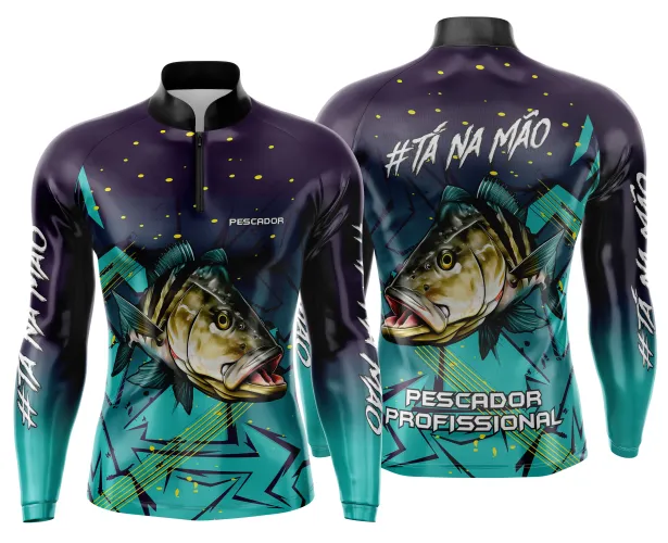 Arte Vetor Camisa Pesca Esportiva