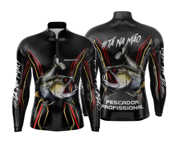 Arte Vetor Camisa Pesca Esportiva