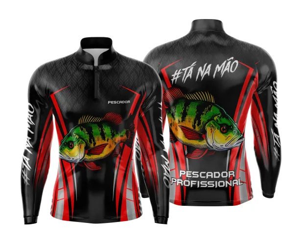 Arte Vetor Camisa Pesca Esportiva