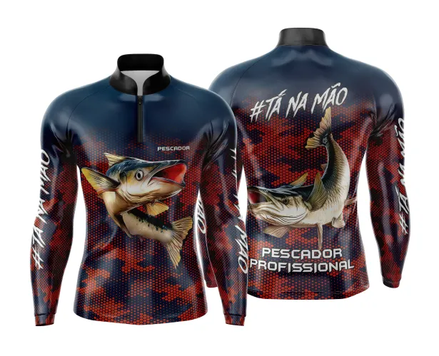 Arte Vetor Camisa Pesca Esportiva