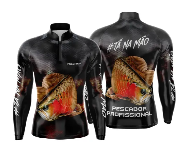 Arte Vetor Camisa Pesca Esportiva