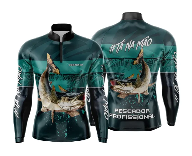 Arte Vetor Camisa Pesca Esportiva