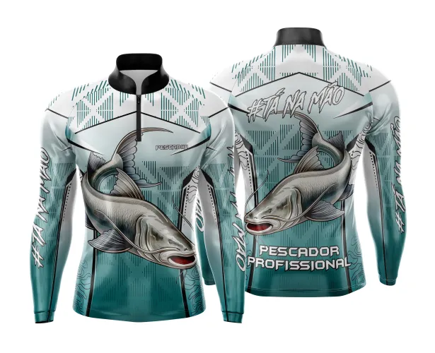 Arte Vetor Camisa Pesca Esportiva