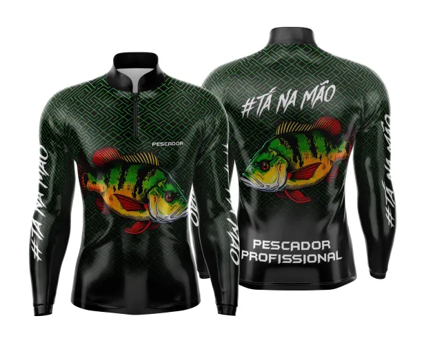 Arte Vetor Camisa Pesca Esportiva