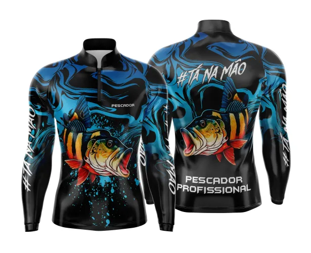 Arte Vetor Camisa Pesca Esportiva