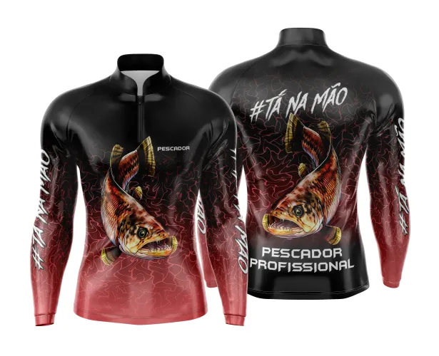 Arte Vetor Camisa Pesca Esportiva