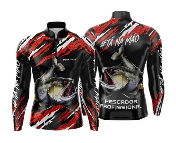 Arte Vetor Camisa Pesca Esportiva