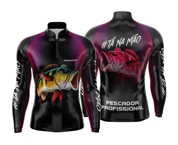 Arte Vetor Camisa Pesca Esportiva