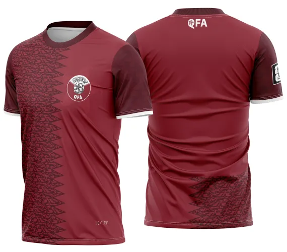 Arte Vetor Camisa Qatar Concept 2026
