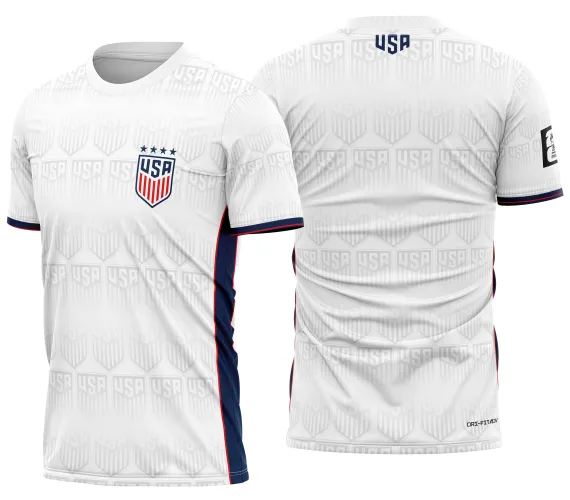 Arte Vetor Camisa USA Concept 2026